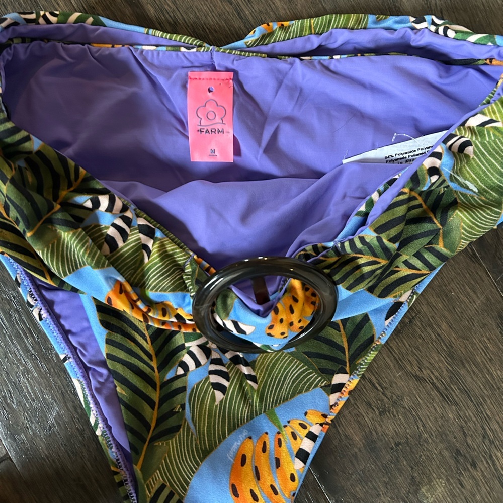 FARM Rio Tropical Print Bikini Bottom - Picture 2 of 4
